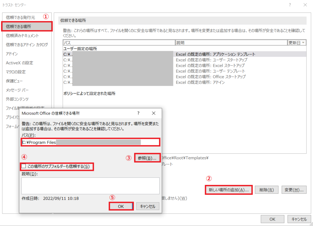 信頼できる場所の画像